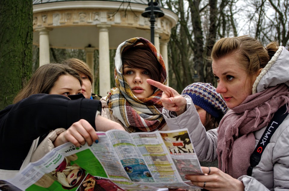 Participants of the historical quest in Lviv